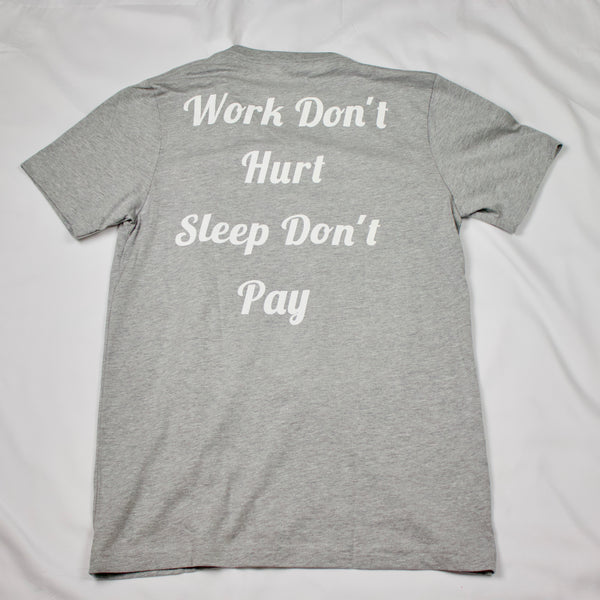 Work Dont Hurt V-neck T-shirt