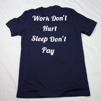 Work Dont Hurt V-neck T-shirt